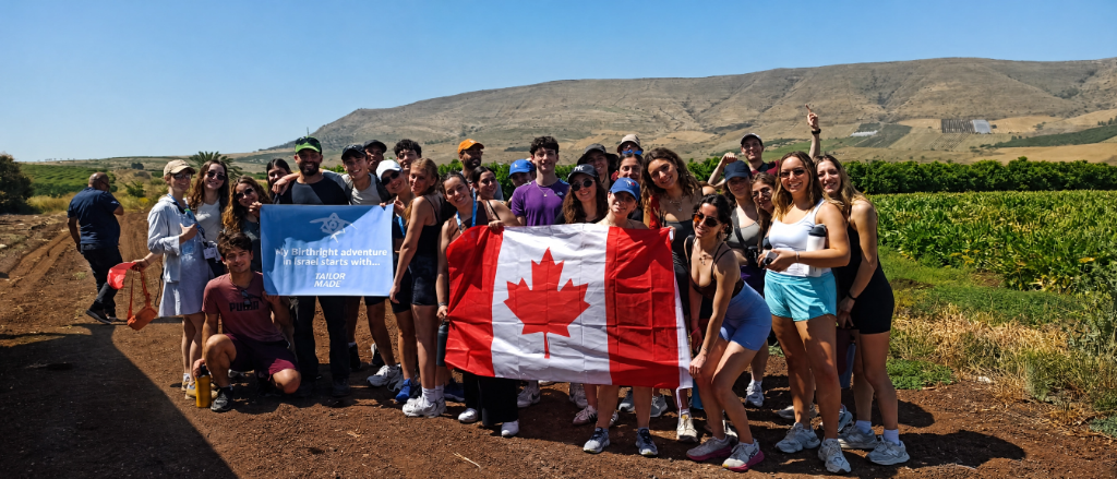 Birthright Israel participants in Israel