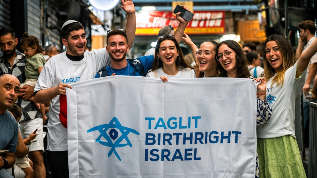 Birthright Israel group experience in Israel