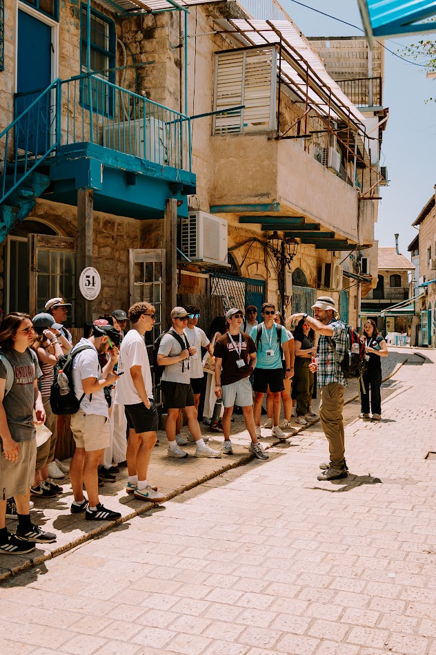Birthright Israel participants in Israel