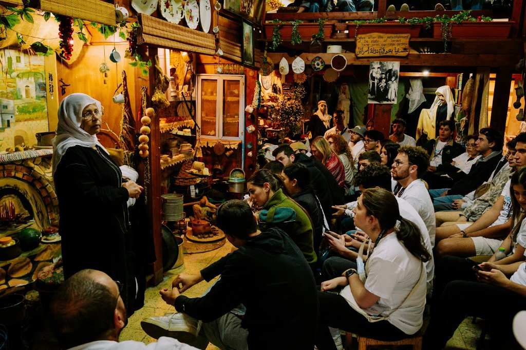 Meeting Bedouins and sharing a traditional dinner in a Bedouin tent